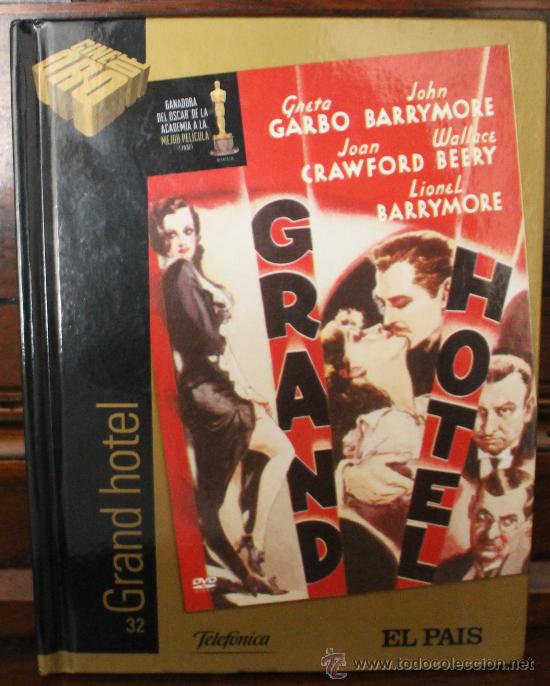 Cinema: COLECCI&Oacute;N CINE DE ORO &ndash; EL PAIS &ndash; GRAND HOTEL PELICULA DVD + LIBRO &ndash; LUJOSA EDICION