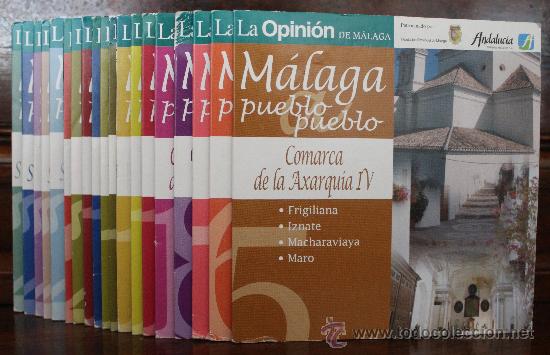 Cine: MALAGA PUEBLO A PUEBLO &ndash; 19 CD - ROM - COSTA DEL SOL E INTERIOR DE LA PROVINCIA DE MALAGA