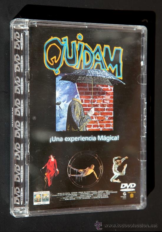 Cine: DVD - Cirque du Soleil - QUIDAM  El Circo del Sol
