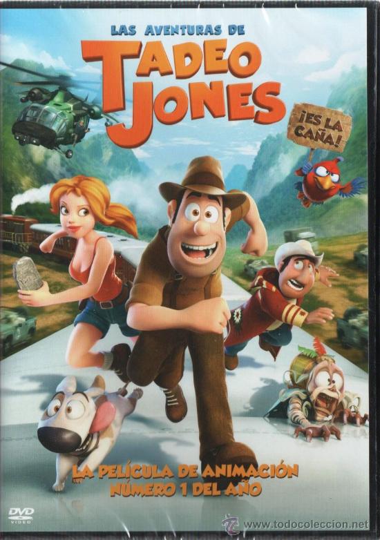 Cine: LAS AVENTURAS DE TADEO JONES - DVD ANIMACION (PRECINTADA)