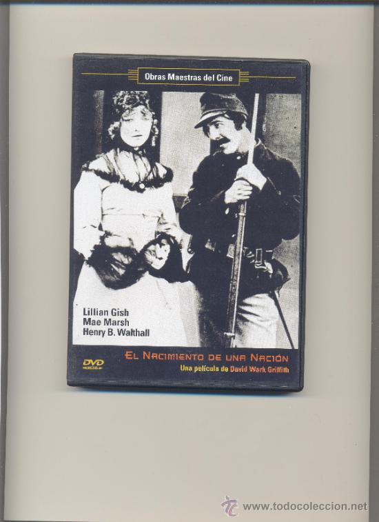 Cine: DVD EL NACIMIENTO DE UNA NACION. OBRAS MAESTRAS DEL CINE.