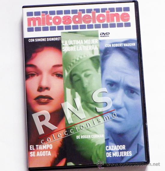 Cine: DVD PEL&Iacute;CULAS EL TIEMPO SE AGOTA CAZADOR DE MUJERES LA &Uacute;LTIMA MUJER SOBRE TIERRA PEL&Iacute;CULA CINE MITOS