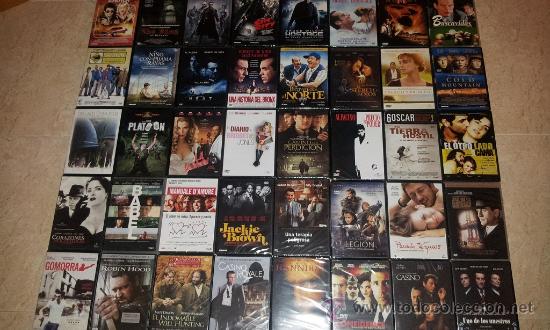 Cine: VENDO LOTE DE 40 PELICULAS EN FORMATO DVD DE GENERO DIVERSO