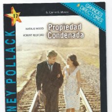 Cinema: 4022-PROPIEDAD CONDENADA- ROBERT REDFORD-NUEVA-ENVASE DE CARTON. Lote 36226910
