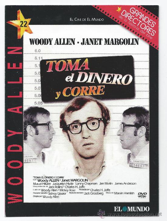 Cine: 4409-TOMA EL DINERO Y CORRE- WOODY ALLEN-NUEVA-ENVASE DE CARTON
