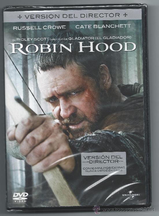 Cine: 4420-ROBIN HOOD (VERSION DEL DIRECTOR)- RUSSEL CROWE-P R E C I N T A D A