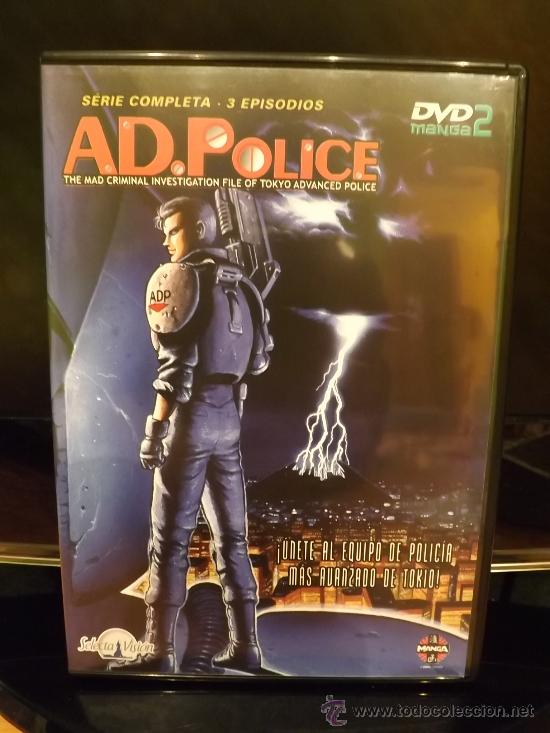 A D Police Dvd Selecta Vision Manga 2 Sold Through Direct Sale