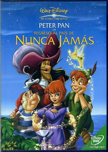 Cine: DVD. PETER PAN 2 REGRESO A NUNCA JAMAS (DISNEY).