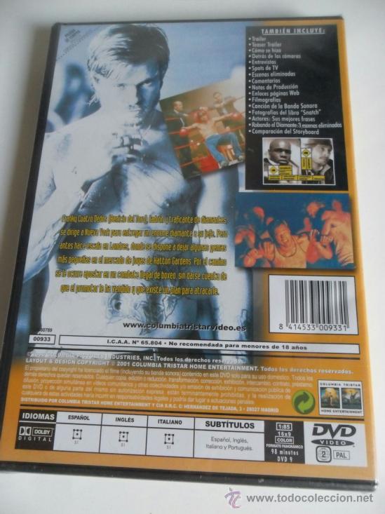 Cine: SNATCH (CERDOS Y DIAMANTES) . GUY RITCHIE - Foto 2
