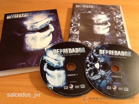 Cine: Depredador Predator Edici&oacute;n Definitiva Pel&iacute;cula en DVD Cine de Terror
