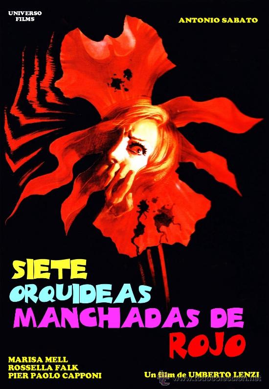 Cine: SIETE ORQUIDEAS MANCHADAS DE ROJO 1972 (DVD PRECINTADO IMPORTACION) TERROR GIALLO DE CULTO