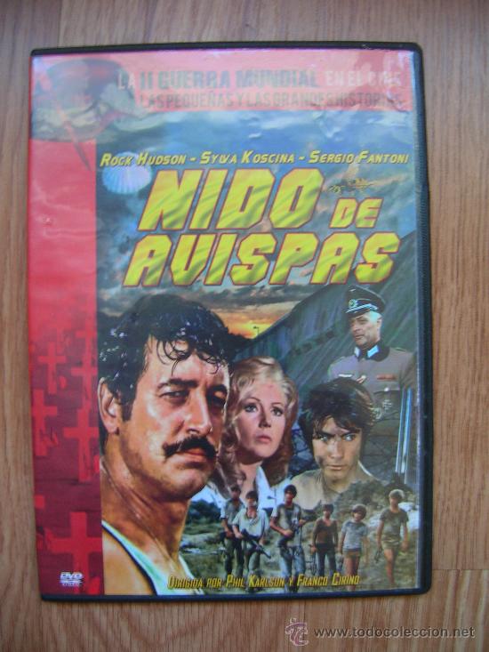 Cine: NIDO DE AVISPAS - CON ROCK HUDSON - Foto 1