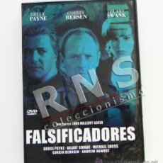 Cine: FALSIFICADORES DVD HILARY SWANK BRUCE PAYNE BERSEN PELÍCULA SUSPENSE ACCIÓN MATÓN DE MALA MUERTE +13. Lote 37713815
