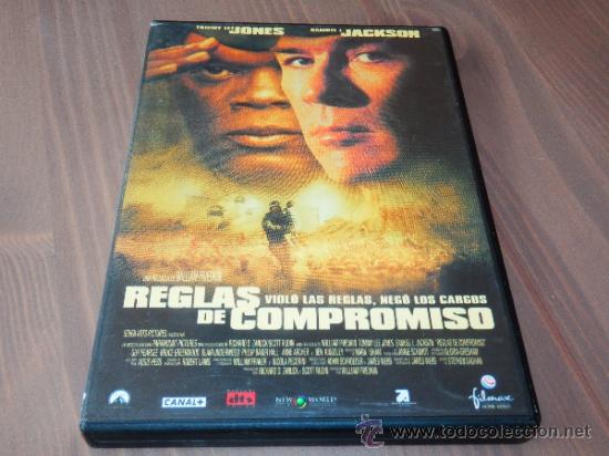 Cine: REGLAS DE COMPROMISO TOMMY LEE JONES SAMUEL L JACKSON DVD BELICA SIGNOS USO LEVE C1