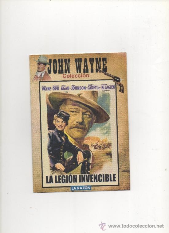 Cine: LA LEGION INVENCIBLE - COLECCION JOHN WAYNE.LA RAZON