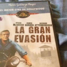 Cine: 'LA GRAN EVASIÓN', CON STEVE MCQUEEN. DVD ORIGINAL.