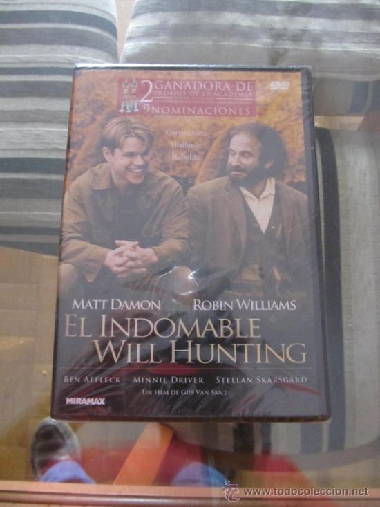 Kino: DVD EL INDOMABLE WILL HUNTING SIN DESPRECINTAR