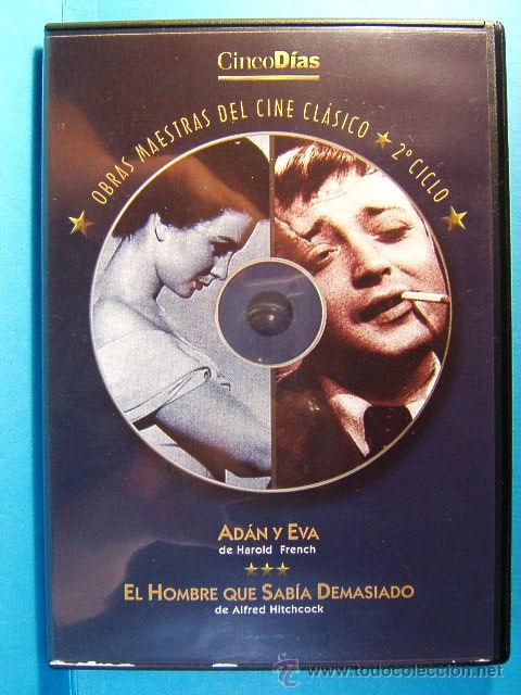 Cine: ADAN Y EVA-HAROLD FRENCH-EL HOMBRE QUE SABIA DEMASIADO-ALFRED HITCHCOCK - (1949) (1934)-2003-DVD ...