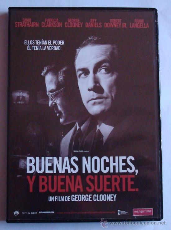 Cin&eacute;ma: BUENAS NOCHES,Y BUENA SUERTE -GEORGE CLOONEY