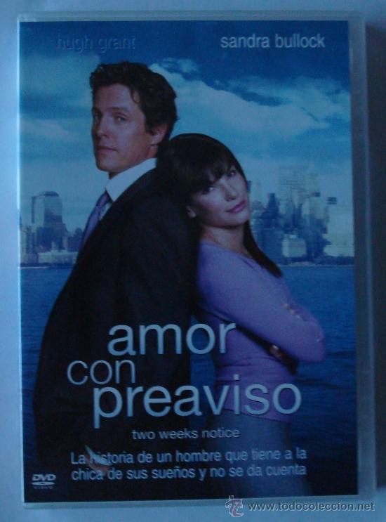 Cinema: AMOR CON PREAVISO -HUGH GRANT - SANDRA BULLOCK