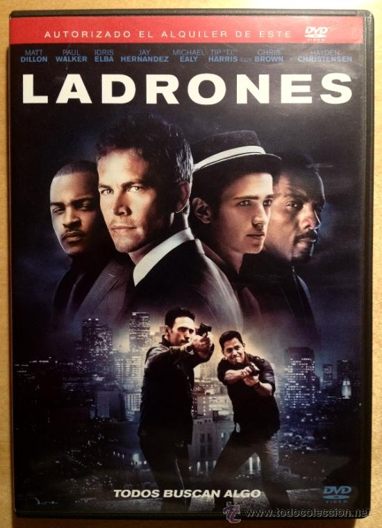 PELICULA DVD - LADRONES
