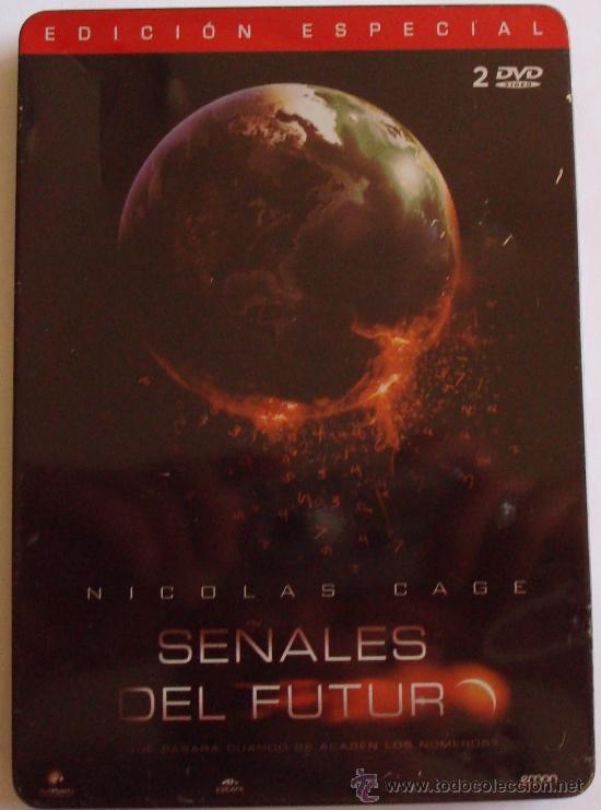 Cinema: SE&Ntilde;ALES DEL FUTURO - NICOLAS CAGE- ED.ESPECIAL -2 DVD&acute;S ESTUCHE MET&Aacute;LICO