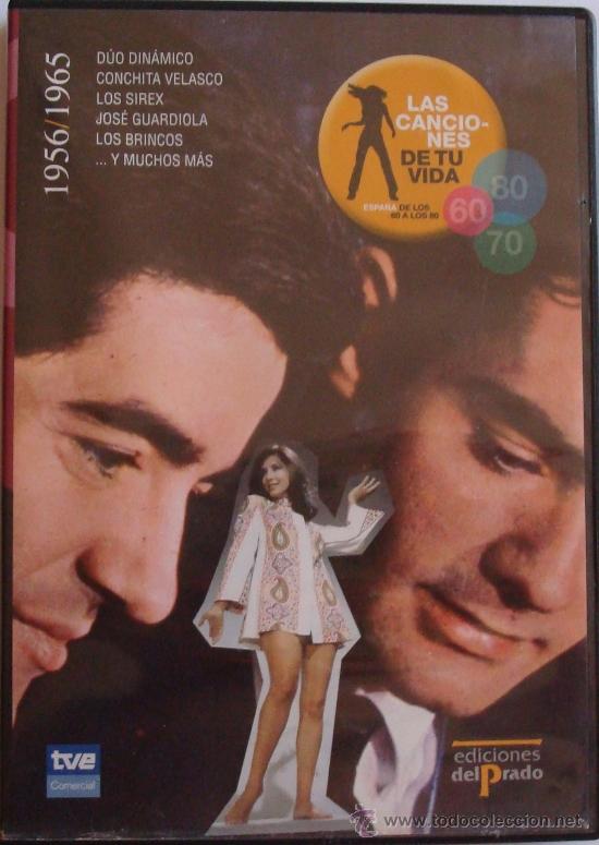 Cine: DVD LAS CANCIONES DE TU VIDA 60-70-80 1956 /1965
