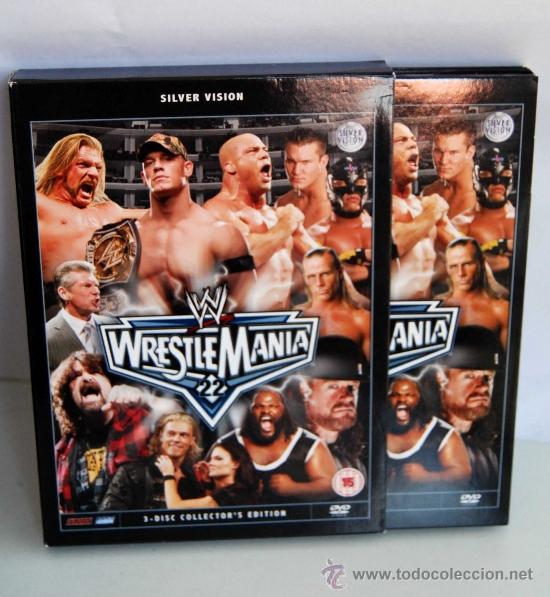 Wrestlemania 22 Wwe Raw Smack Down En 3 Dvd Sil Sold Through Direct Sale