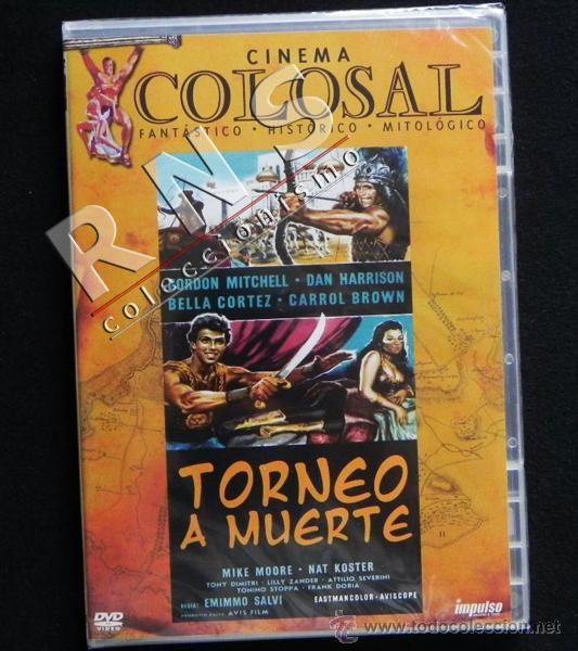 Cine: TORNEO A MUERTE DVD PRECINT. PEL&Iacute;CULA AVENTURA HIST&Oacute;RICO GORDON MITCHELL CORTEZ HARRISON SALVI BROWN