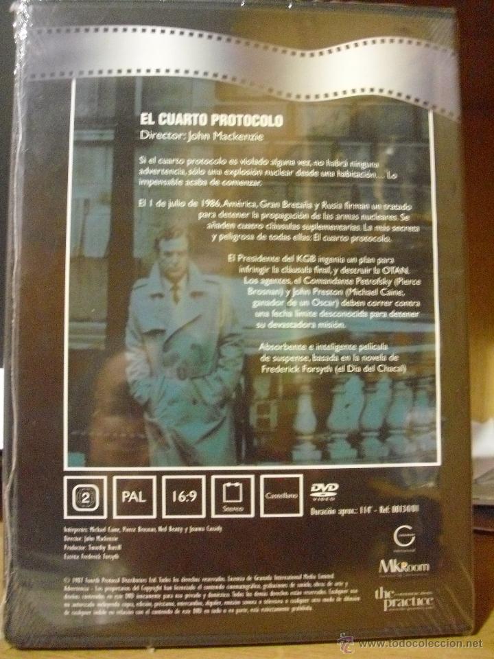 Cine: EL CUARTO PROTOCOLO. DVD PRECINTADO (SIN ABRIR). - Foto 2