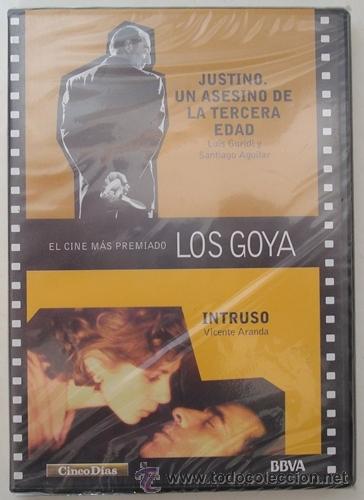 Cinema: DVD JUSTINO UN ASESINO DE LA TERCERA EDAD  SANTIAGO AGUILAR  E INTRUSO -VICENTE ARANDA