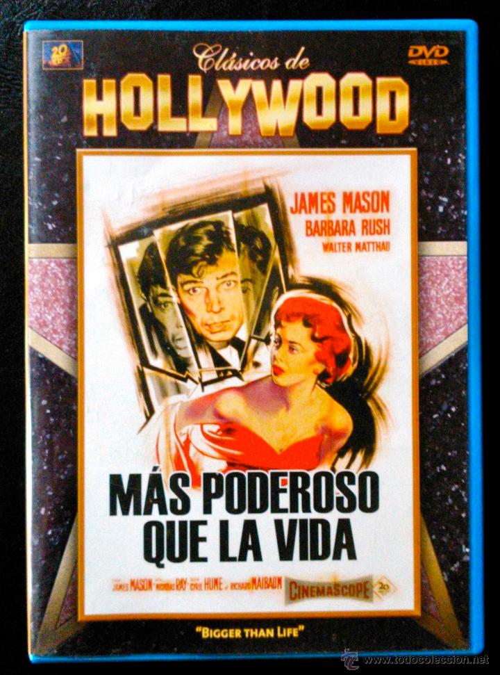 Cine: M&Aacute;S PODEROSO QUE LA VIDA - JAMES MASON, BARBARA RUSH - DVD - Foto 1