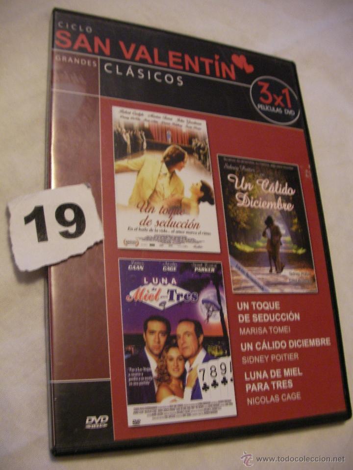 Cinema: PELICULA DVD - UN TOQUE DE SEDUCCION - UN CALIDO DICIEMBRE - LUNA DE MIEL PARA TRES - ENVIO GRATIS
