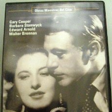 Cine: DVD JUAN NADIE 1941 GARY COOPER, BARBARA STANWYCK DIRECTOR FRANK CAPRA