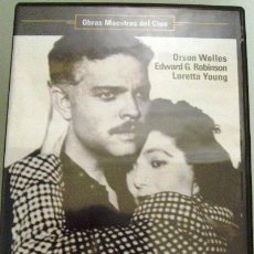 Cine: DVD EL EXTRAÑO 1946 CON EDWARD G. ROBINSON, LORETTA YOUNG, ORSON WELLES