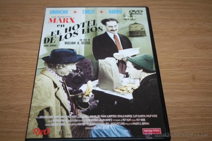 Cine: el hotel de los l&iacute;os de los hermanos marx - manga films - dvd ref0