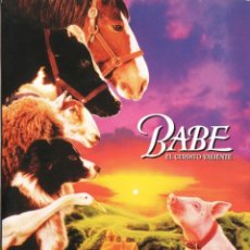 Cine: BABE, EL CERDITO VALIENTE (1995) CON JAMES CROMWELL (NUEVA)