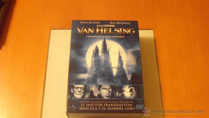 Cine: Van Helsing BOX 4DVD Dracula, Doctor Frankstein, Hombre Lobo