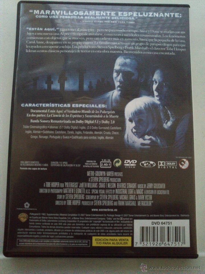 Cine: Poltergeist 1982 dvd - Foto 2