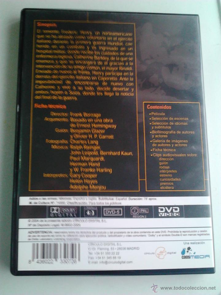 Cine: Adios a las armas 1932 dvd - Foto 2