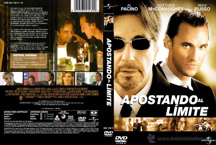 Cine: DVD ORIGINAL * APOSTANDO AL L&Iacute;MITE *. Dtor. D. J. CARUSO. DESCATALOGADO. PRECINTADO