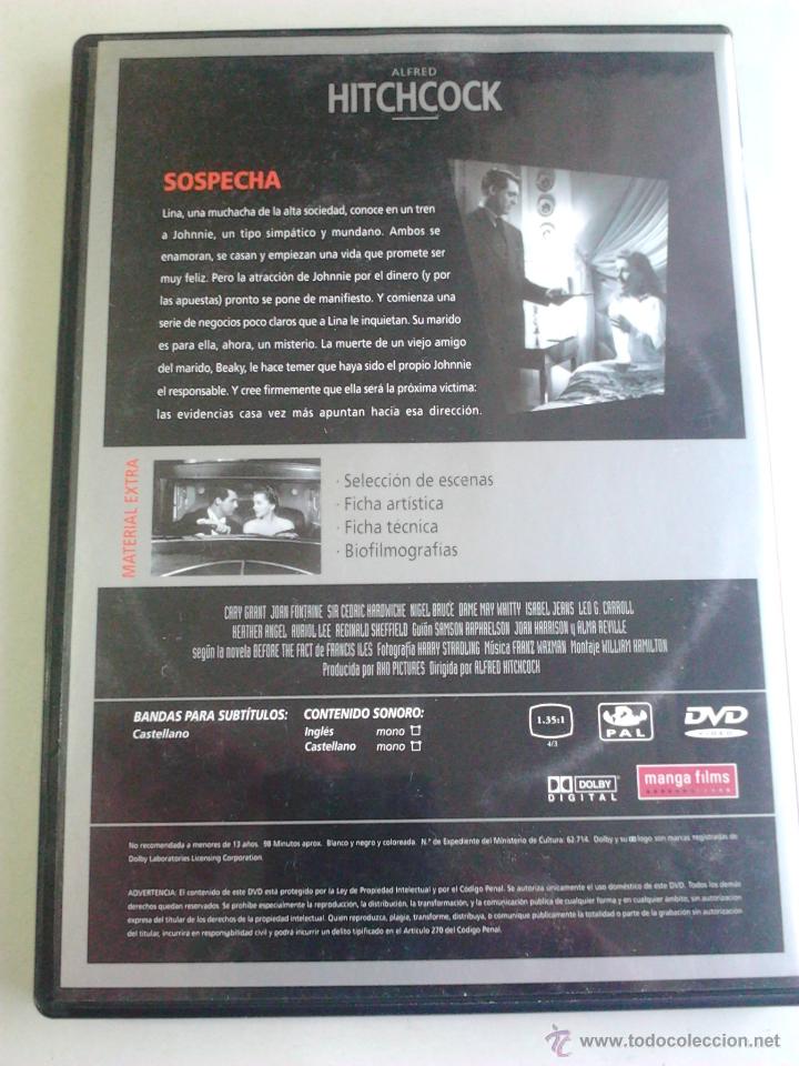 Cine: Sospecha 1941 dvd - Foto 2