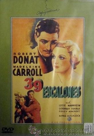 Cine: DVD 39 ESCALONES - ALFRED HITCHCOCK