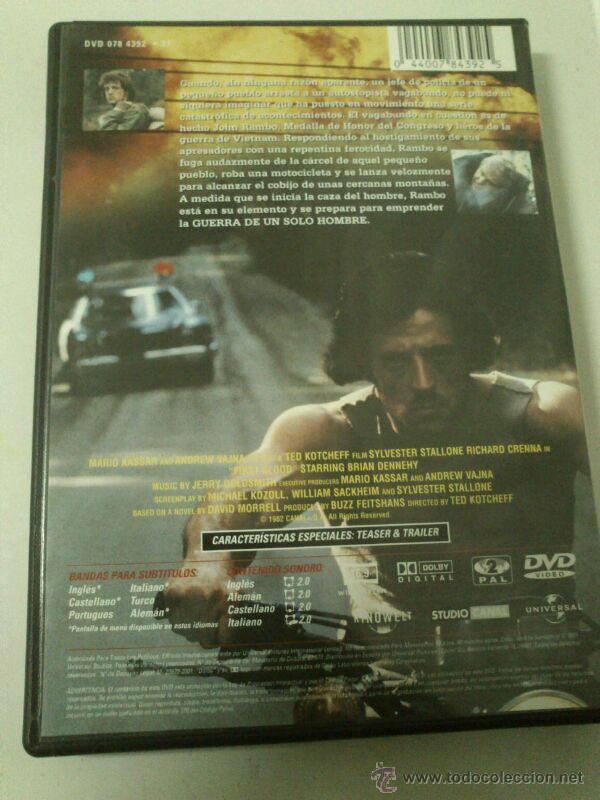 Cine: Acorralado 1982 dvd - Foto 2