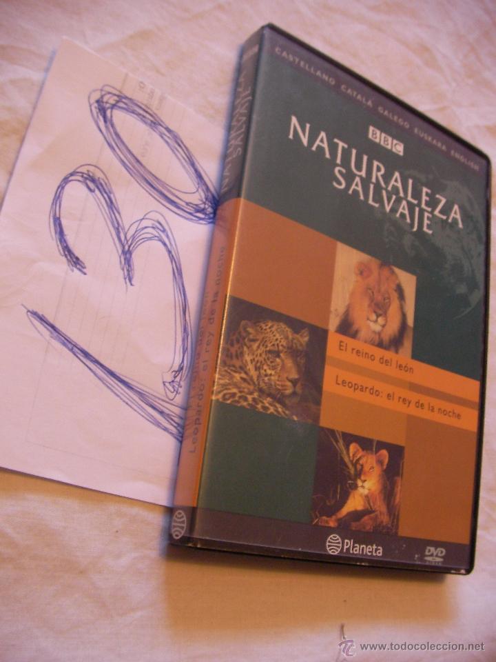 Cine: DVD NATURALEZA SALVAJE - EL REINO DEL LEON - LEOPARDO: EL REY DE LA NOCHE - ENVIO GRATIS