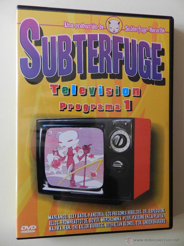 Cine: SUBTERFUGE TELEVISI&Oacute;N PROGRAMA 1 DVD - Foto 1