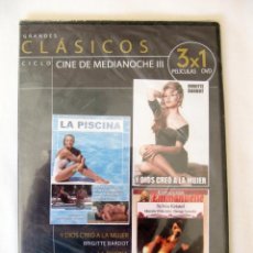 Cine: CICLO MEDIANOCHE III GRANDES CLASICOS - 3 PELICULAS EN 1 DVD - PRECINTADO