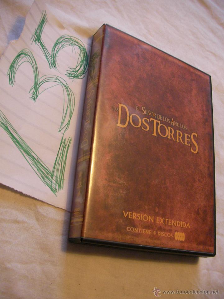 Cine: DVD PELICULA - EL SE&Ntilde;OR DE LOS ANILLOS - LAS DOS TORRES - 4 DISCOS - ENVIO GRATIS A ESPA&Ntilde;A