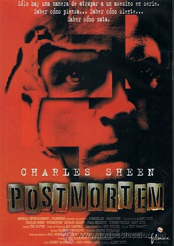 Cine: DVD POSTMORTEM  CHARLES SHEEN - Foto 1