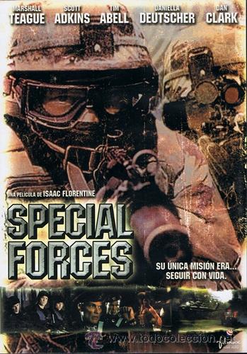 Cine: DVD SPECIAL FORCES MARSHALL TEAGUE -SCOTT ADKINS